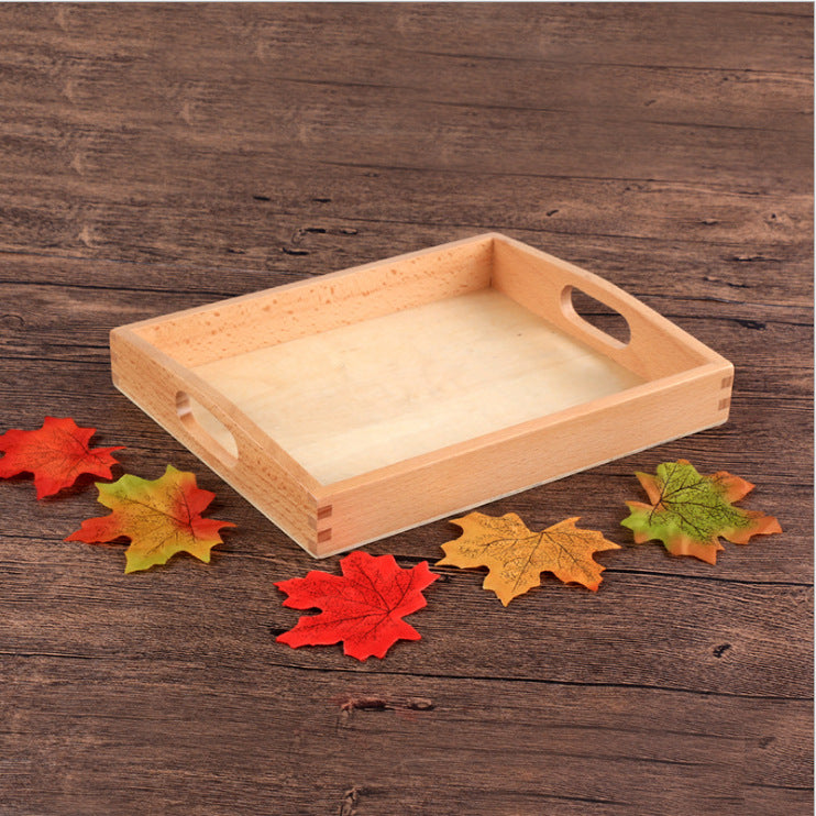 Wooden Sorting & Activity Tray