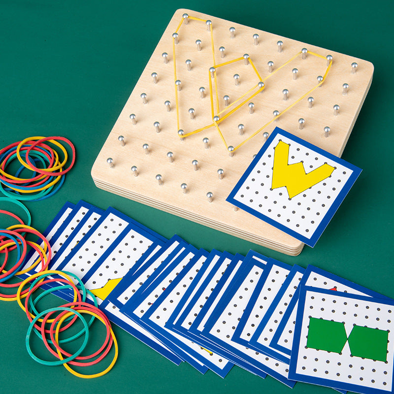 Wooden Nail Pattern Board