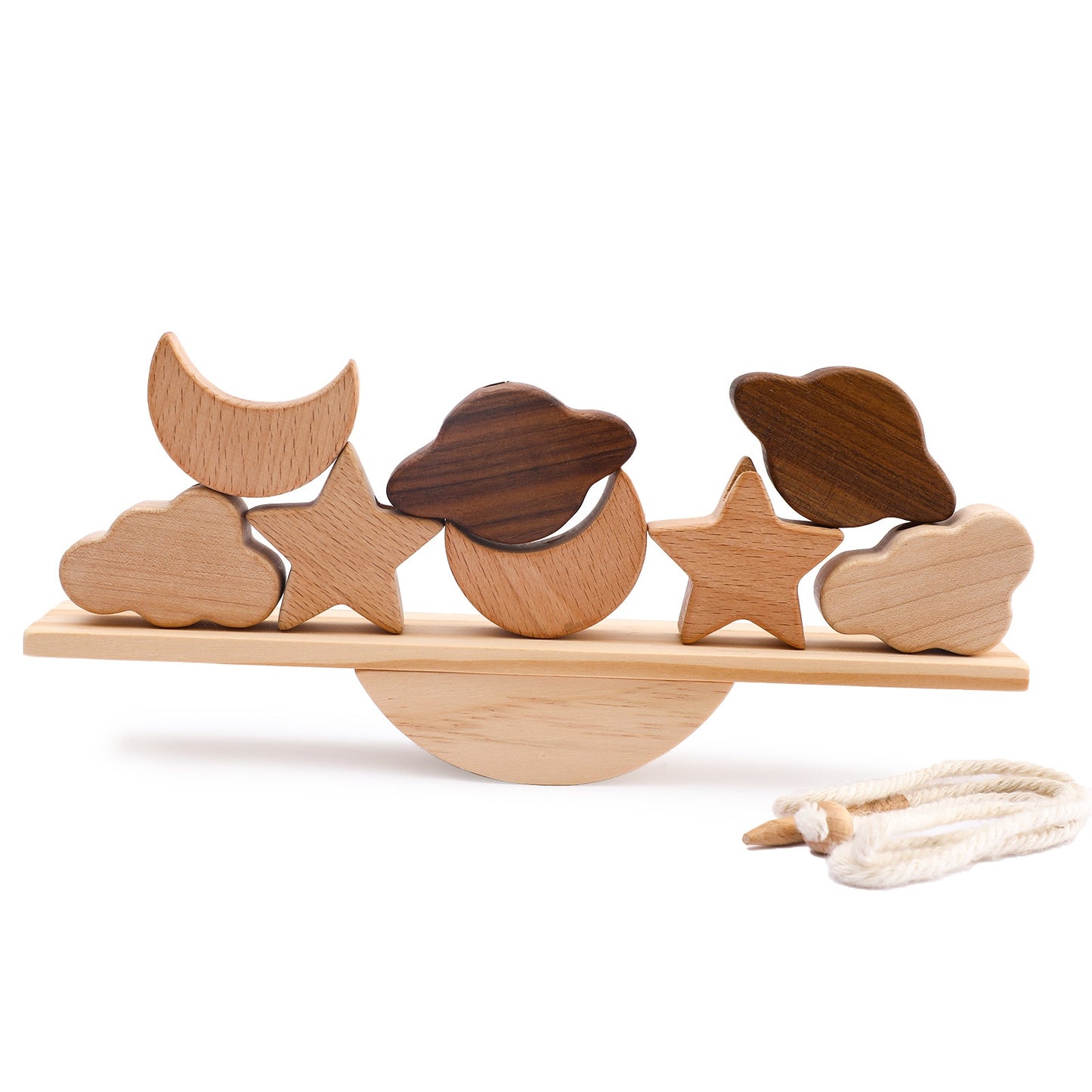 Wood stacking animals