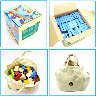 Solid Wood Building Blocks