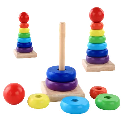 Wood Stacking Tower