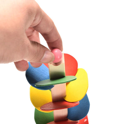 Wooden Tree Marble Run