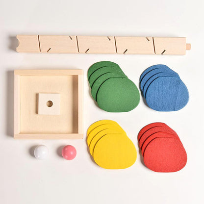 Wooden Tree Marble Run