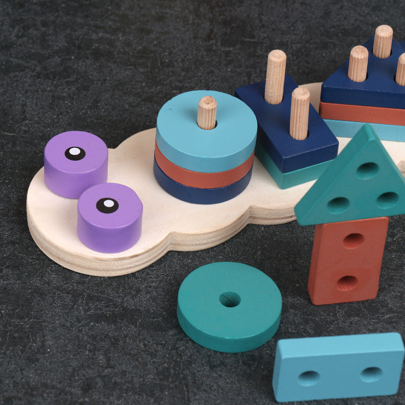 Caterpillar Sorting & Stacking Set