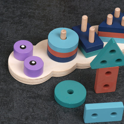 Caterpillar Sorting & Stacking Set