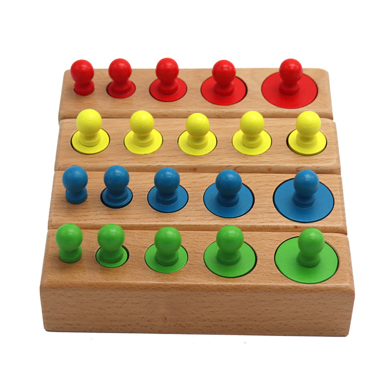 Wooden Size Sorting Block Set