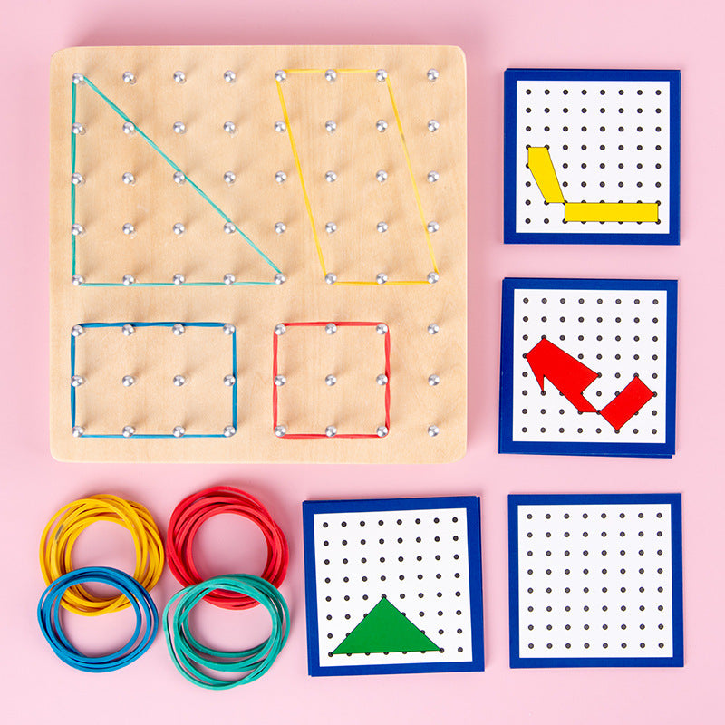 Wooden Nail Pattern Board