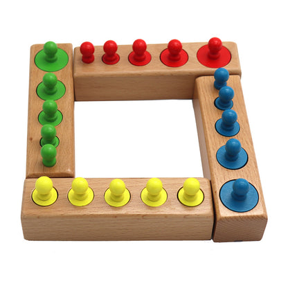 Wooden Size Sorting Block Set