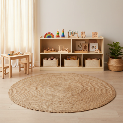 Montessori-Inspired Bookshelf & Storage Organizer