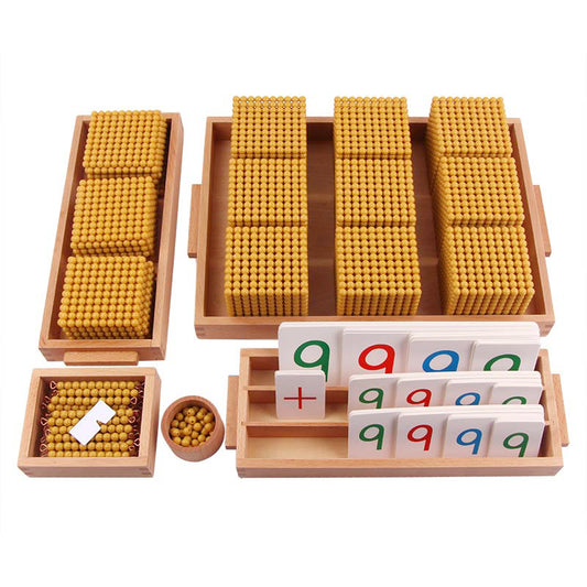 Montessori Decimal Bank Early Learning Toy