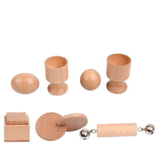 Wooden Sensory Shape Exploration Set