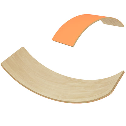 Wobble Board With Silent Felt For Sensory Play