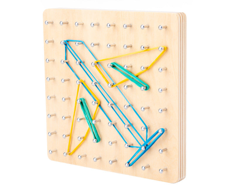 Wooden Nail Pattern Board