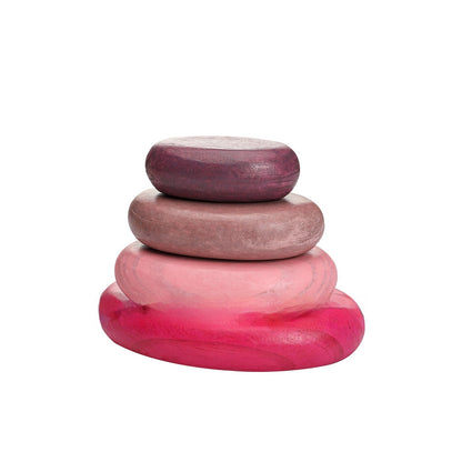 Rainbow Stone Stacking Blocks