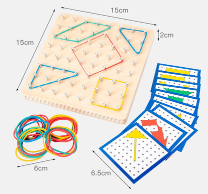 Wooden Nail Pattern Board