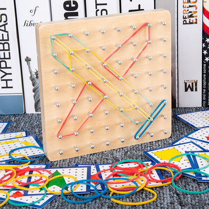 Wooden Nail Pattern Board