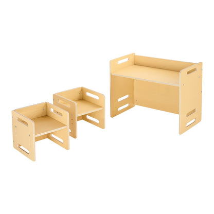 Cube Table And Chair Set