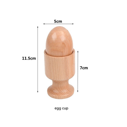 Wooden Sensory Shape Exploration Set